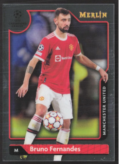Bruno Fernandes, Card, Topps Merlin Chrome UEFA Club Competitions 2021-2022, BASE