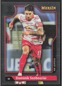 Dominik Szoboszlai, Kartička, Topps Merlin Chrome UEFA Club Competitions 2021-2022, BASE