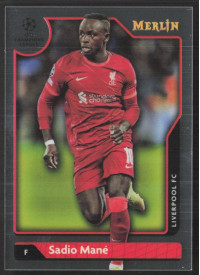 Sadio Mané, Kartička, Topps Merlin Chrome UEFA Club Competitions 2021-2022, BASE