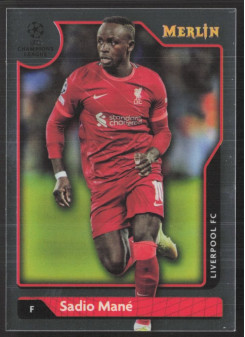 Sadio Mané, Card, Topps Merlin Chrome UEFA Club Competitions 2021-2022, BASE