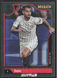 Suso, Kartička, Topps Merlin Chrome UEFA Club Competitions 2021-2022, BASE