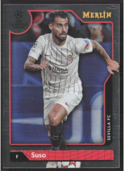 Suso, Kartička, Topps Merlin Chrome UEFA Club Competitions 2021-2022, BASE
