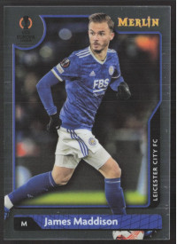 James Maddison, Kartička, Topps Merlin Chrome UEFA Club Competitions 2021-2022, BASE