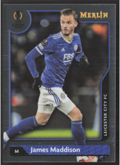 James Maddison, Kartička, Topps Merlin Chrome UEFA Club Competitions 2021-2022, BASE