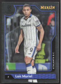 Luis Muriel, Kartička, Topps Merlin Chrome UEFA Club Competitions 2021-2022, BASE