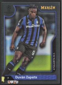 Duván Zapata, Kartička, Topps Merlin Chrome UEFA Club Competitions 2021-2022, BASE
