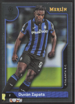 Duván Zapata, Kartička, Topps Merlin Chrome UEFA Club Competitions 2021-2022, BASE