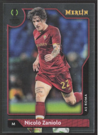 Nicolò Zaniolo, Kartička, Topps Merlin Chrome UEFA Club Competitions 2021-2022, BASE