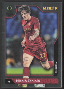 Nicolò Zaniolo, Card, Topps Merlin Chrome UEFA Club Competitions 2021-2022, BASE