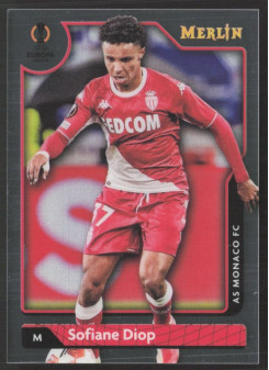 Sofiane Diop, Card, Topps Merlin Chrome UEFA Club Competitions 2021-2022, BASE