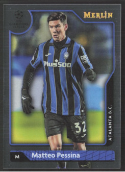 Matteo Pessina, Card, Topps Merlin Chrome UEFA Club Competitions 2021-2022, BASE