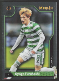 Kyogo Furuhashi, Kartička, Topps Merlin Chrome UEFA Club Competitions 2021-2022, BASE