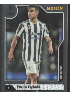Paulo Dybala, Card, Topps Merlin Chrome UEFA Club Competitions 2021-2022, BASE