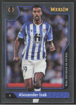 Alexander Isak, Card, Topps Merlin Chrome UEFA Club Competitions 2021-2022, BASE