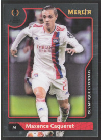 Maxence Caqueret, Card, Topps Merlin Chrome UEFA Club Competitions 2021-2022, BASE