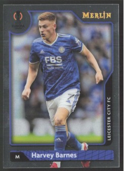 Harvey Barnes, Card, Topps Merlin Chrome UEFA Club Competitions 2021-2022, BASE