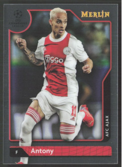 Antony, Kartička, Topps Merlin Chrome UEFA Club Competitions 2021-2022, BASE