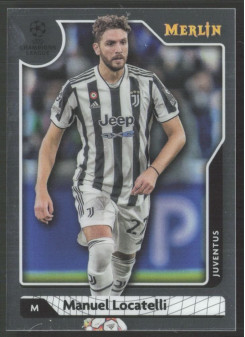 Manuel Locatelli, Card, Topps Merlin Chrome UEFA Club Competitions 2021-2022, BASE