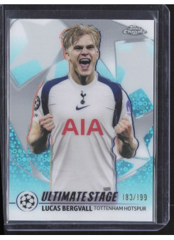 Lucas Bergvall, Kartička, 2025-26 Topps UEFA Club Competitions, LIMIT