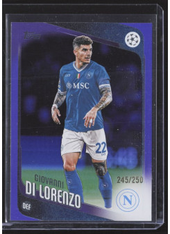 Giovanni Di Lorenzo, Kartička, 2025-26 Topps UEFA Club Competitions, LIMIT