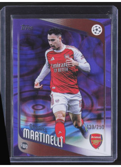 Gabriel Martinelli, Kartička, 2025-26 Topps UEFA Club Competitions, LIMIT