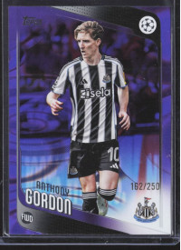 Anthony Gordon, Kartička, 2025-26 Topps UEFA Club Competitions, LIMIT