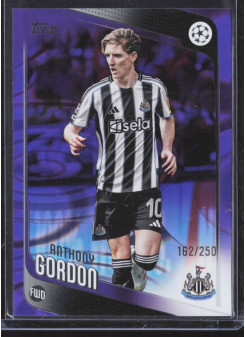 Anthony Gordon, Kartička, 2025-26 Topps UEFA Club Competitions, LIMIT