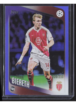 Mika Biereth, Kartička, 2025-26 Topps UEFA Club Competitions, LIMIT