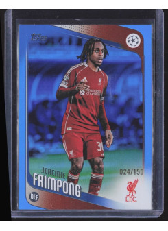 Jeremie Frimpong, Kartička, 2025-26 Topps UEFA Club Competitions, LIMIT