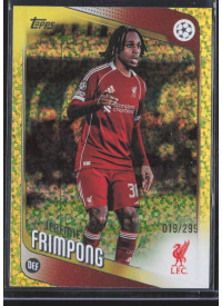 Jeremie Frimpong, Kartička, 2025-26 Topps UEFA Club Competitions, LIMIT