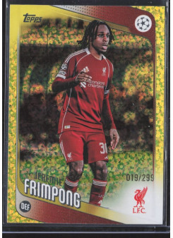 Jeremie Frimpong, Kartička, 2025-26 Topps UEFA Club Competitions, LIMIT