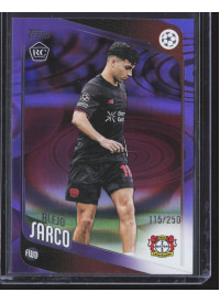 Alejo Sarco, Kartička, 2025-26 Topps UEFA Club Competitions, LIMIT