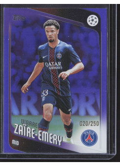 Warren Zaïre-Emery, Kartička, 2025-26 Topps UEFA Club Competitions, LIMIT