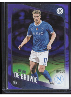 Kevin De Bruyne, Kartička, 2025-26 Topps UEFA Club Competitions, LIMIT