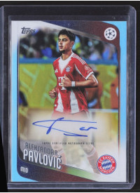 Aleksandar Pavlović, Kartička, 2025-26 Topps UEFA Club Competitions, AUTOGRAPH