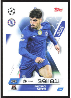 Pedro Neto, Kartička, 2025-26 Topps Match Attax EXTRA UEFA Champions League, BASE