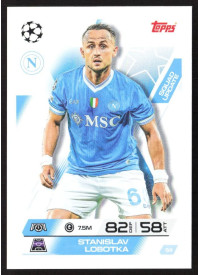 Stanislav Lobotka, Kartička, 2025-26 Topps Match Attax EXTRA UEFA Champions League, BASE
