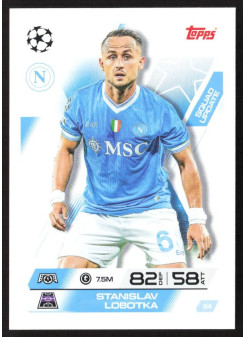 Stanislav Lobotka, Kartička, 2025-26 Topps Match Attax EXTRA UEFA Champions League, BASE