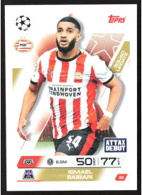 Ismael Saibari, Kartička, 2025-26 Topps Match Attax EXTRA UEFA Champions League, BASE