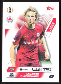 Maurits Kjaergaard, Kartička, 2025-26 Topps Match Attax EXTRA UEFA Champions League, BASE