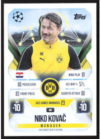 Niko Kovac, Kartička, 2025-26 Topps Match Attax EXTRA UEFA Champions League, BASE