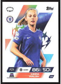 Keira Walsh, Kartička, 2025-26 Topps Match Attax EXTRA UEFA Champions League, BASE