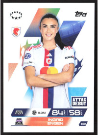 Ingrid Engen, Kartička, 2025-26 Topps Match Attax EXTRA UEFA Champions League, BASE