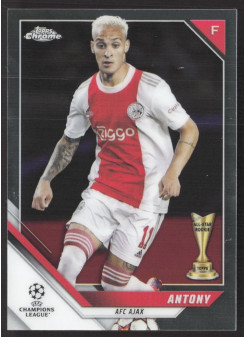Antony, Card, 2021-22 Topps Chrome UEFA Champions League, BASE