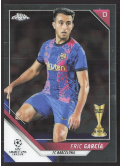 Eric Garcia, Card, 2021-22 Topps Chrome UEFA Champions League, BASE