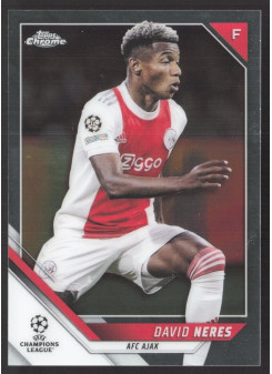 David Neres, Card, 2021-22 Topps Chrome UEFA Champions League, BASE