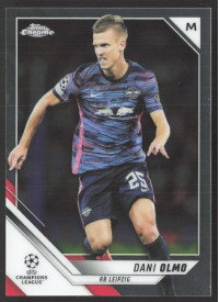 Dani Olmo, Card, 2021-22 Topps Chrome UEFA Champions League, BASE