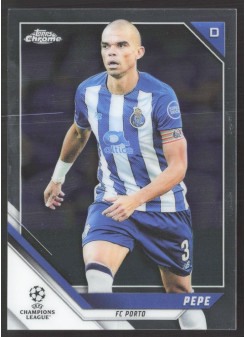 Pepe, Kartička, 2021-22 Topps Chrome UEFA Champions League, BASE