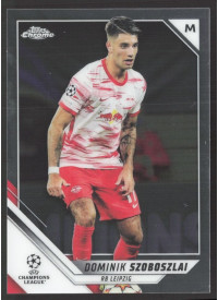 Dominik Szoboszlai, Kartička, 2021-22 Topps Chrome UEFA Champions League, BASE