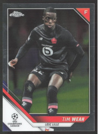 Tim Weah, Card, 2021-22 Topps Chrome UEFA Champions League, BASE